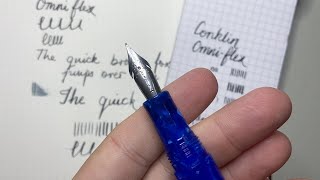 Conklin Omniflex Nib [upl. by Depoliti853]