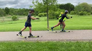 Roller Ski Drills [upl. by Chad]