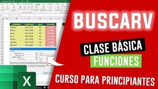 Función BUSCARV anidada  Excel 2013 Curso Avanzado 20 [upl. by Aivekal]