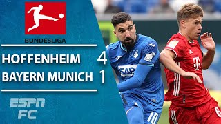 Bayern Munich highlights TSG Hoffenheim STUN the European Champions  Bundesliga highlights [upl. by Fleischer]