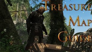 Assassins Creed 4 Black Flag Treasure Map 623 172 Kingston Reward Blackwood Wheel [upl. by Ydnik]