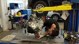 Nissan Pathfinder CVT REBUILD P17F1 P17F0 [upl. by Criswell589]