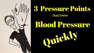 3 PRESSURE POINTS that lower blood pressure QUICKLY [upl. by Dosi552]