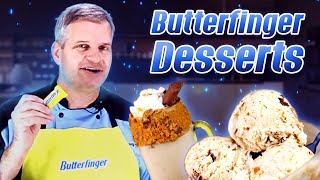 Best Homemade Butterfinger Desserts [upl. by Rednal]