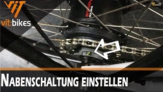 Nabenschaltung einstellen  vitbikesTV 096 [upl. by Uah513]