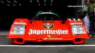 GroupC Racing  Porsche 962C vs Sauber C9 [upl. by Acirema]