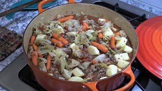 Homemade Cabbage Soup Recipe [upl. by Sharai542]