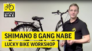 Shimano 8 Gang Nabenschaltung einstellen [upl. by Rex]