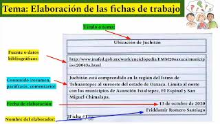 Fichas de trabajo [upl. by Olemrac888]