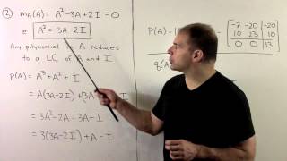 Example of Minimal Polynomial [upl. by Poll]