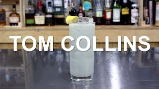 Tom Collins Gin Cocktail Recipe [upl. by Ahselaf463]