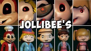 Jollibees  All Jumpscares  Animatronics  Extras [upl. by Yotal]