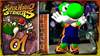 Super Mario Strikers w PKSparkxx  Part 1  Yoshis Gambit Legend Mode Cup Battles [upl. by Khalin]