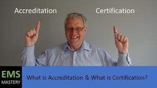 What is Accreditation amp What is Certification [upl. by Millda422]