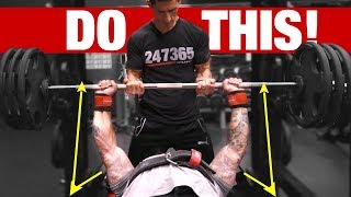 Add 40 LBS to Your Bench Press NEXT WORKOUT [upl. by Lrig]