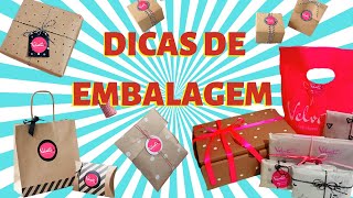 Dicas de EMBALAGEM Como Faço Embalagens para Minha Loja de Maquiagem [upl. by Lebiram357]