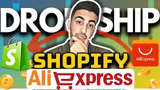 How To Dropship From AliExpress To Shopify  Dropshipping Tutorial [upl. by Aneekas]