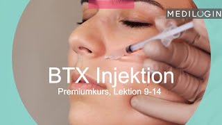 Botox® Injektion Anleitung Premiumkurs  MEDILOGIN [upl. by Derek]