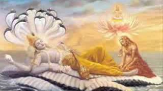 Achyutam Keshavam Bhajan  with Lyrics [upl. by Einahpets364]