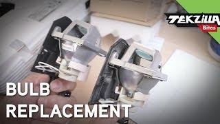 How to Replace a Projector Lamp [upl. by Omoj128]