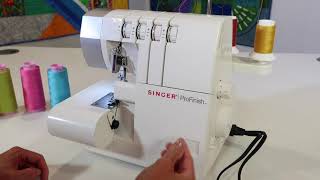 Singer 14CG754 ProFinish Serger Overlock 4 Machine Overview [upl. by Judith]