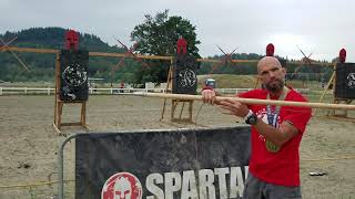 Spartan Race Spear Throw The Secret To Landing It [upl. by Hayton394]