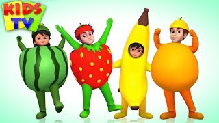 Fruits Song  Learn Fruits for Kids  Nursery Rhymes amp Songs for Babies [upl. by Atillertse]