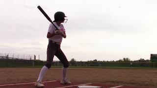 Jaycie Abeyta Class of 2023 Softball Skills Video [upl. by Inahpit]