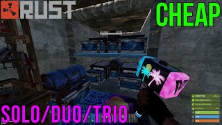 Rust SoloDuoTrio Starter Base  Build Guide 2022 [upl. by Anse]