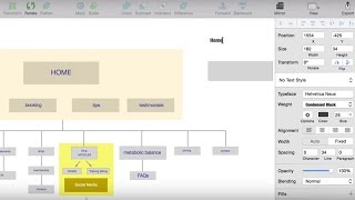 Sketch sitemap How to create website sitemap diagram [upl. by Reave]