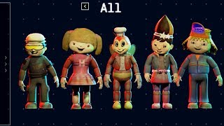 Jollibees Phase 2 EXTRAS  ALL ANIMATRONICS [upl. by Urdna726]