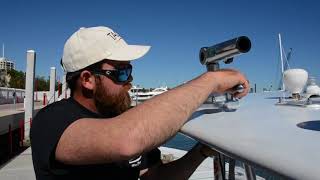 Installing TACO Marine Grand Slam 450 Outrigger Mounts [upl. by Ethelin]