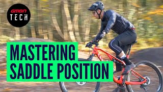 Everything You Need To Know About MTB Saddle Position  GMBN Guide To Bike Setup [upl. by Symon271]