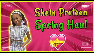 Tween Shein tryon haul Summer Edition [upl. by Akimaj974]