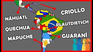 Los 10 IDIOMAS más hablados en Latinoamérica y que no sabías  El Peruvian [upl. by Adikam]