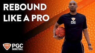 Rebound Like A Pro  Skills Training  PGC Basketball [upl. by Imalda]