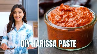 Easy Homemade Harissa  A North African Chile Paste [upl. by Ydisac492]