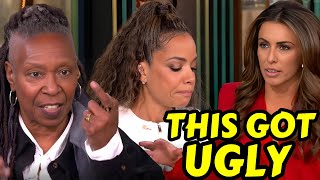 The Views Sunny Hostin Refuses To Speak After Fight With Her CoHost [upl. by Heins156]