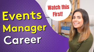 EVENTS MANAGER CAREER  What to Know Before Choosing this Career [upl. by Dibru991]