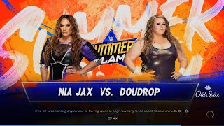 DOUDROP VS NIA JAX [upl. by Llevad]