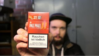 Pall Mall Red Filter Zigarillos  Erfahrungen Test  Check Tobacco Review [upl. by Wymore]