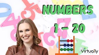 English Numbers 1 to 20 Beginners English [upl. by Suh]