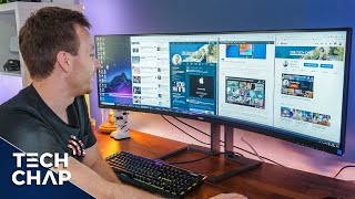 Is Super Ultrawide Too Wide Philips 499P9H Full Review  The Tech Chap [upl. by Lisle102]