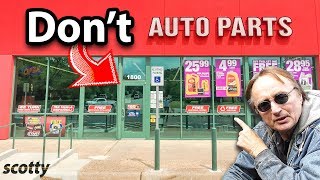 Never Go to This Auto Parts Store [upl. by Elleirol]