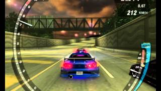 Need for Speed Underground 2 World record Acceleration 392 kmh [upl. by Gombosi]