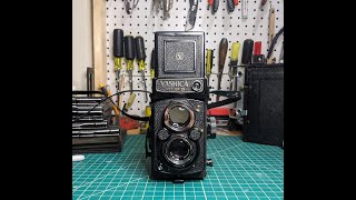 Yashica Mat 124G repair [upl. by Chandler]