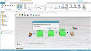 Plant Simulation Creating a Simple Model [upl. by Yroj837]