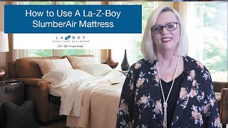 How to Use The LaZBoy SlumberAir Mattress  Inflate amp Deflate [upl. by Dobb]