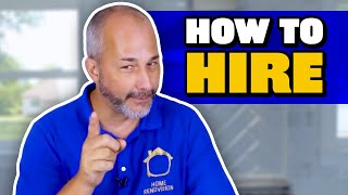 A Guide to Hiring the BEST Contractor  What to Know [upl. by Niltak]