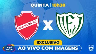 VILA NOVA X JATAIENSE  AO VIVO COM IMAGENS  GOIANÃO 2025 NA TBC  06032025 [upl. by Seligmann]